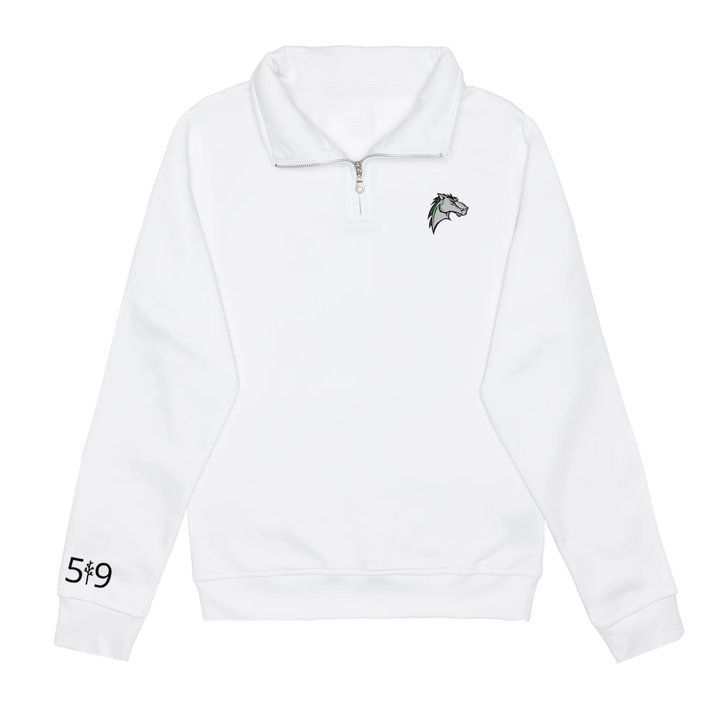 MITCHELL HEPBURN EMBROIDERED 1/4 ZIP (UNISEX)