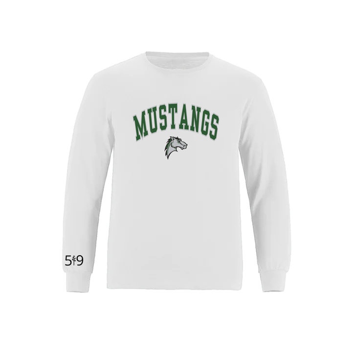 MUSTANGS VARSITY LONG SLEEVE (MENS)
