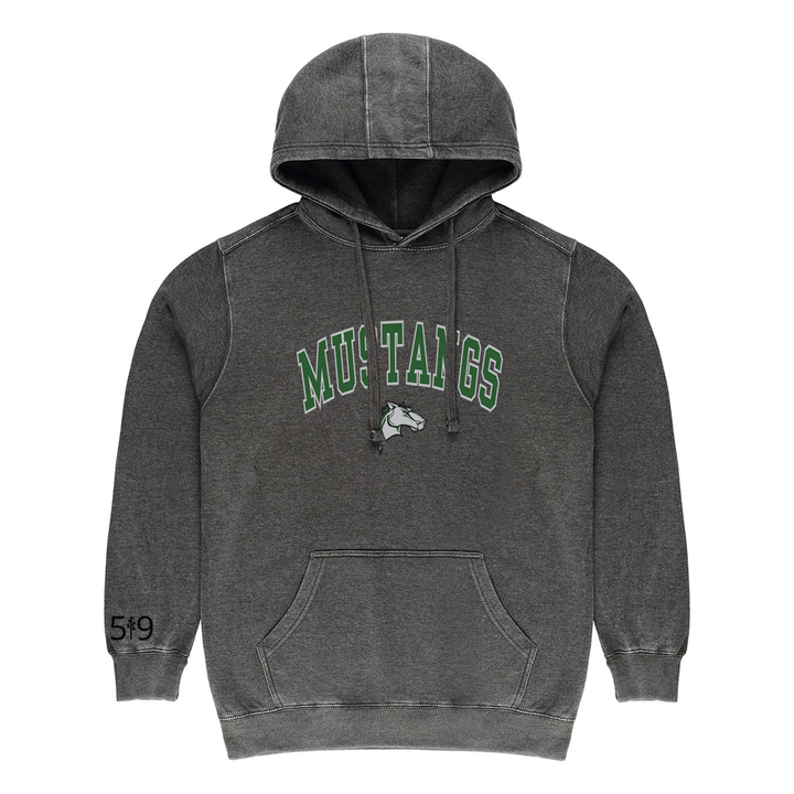 MUSTANGS VARSITY VINTAGE HOODIE (UNISEX)