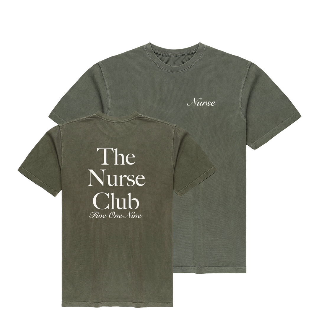 THE NURSE CLUB VINTAGE TEE (UNISEX)