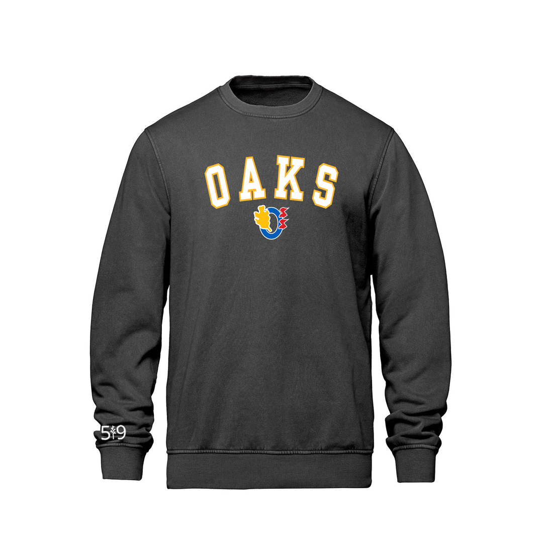 OAKS VARSITY RETRO CREW (UNISEX)