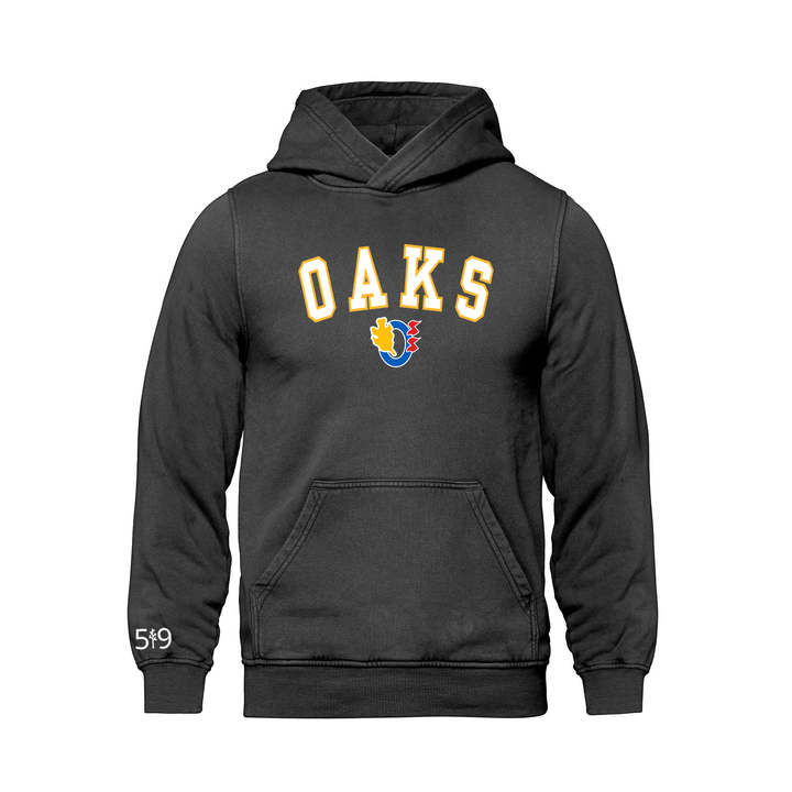 OAKS VARSITY RETRO HOODIE (UNISEX)