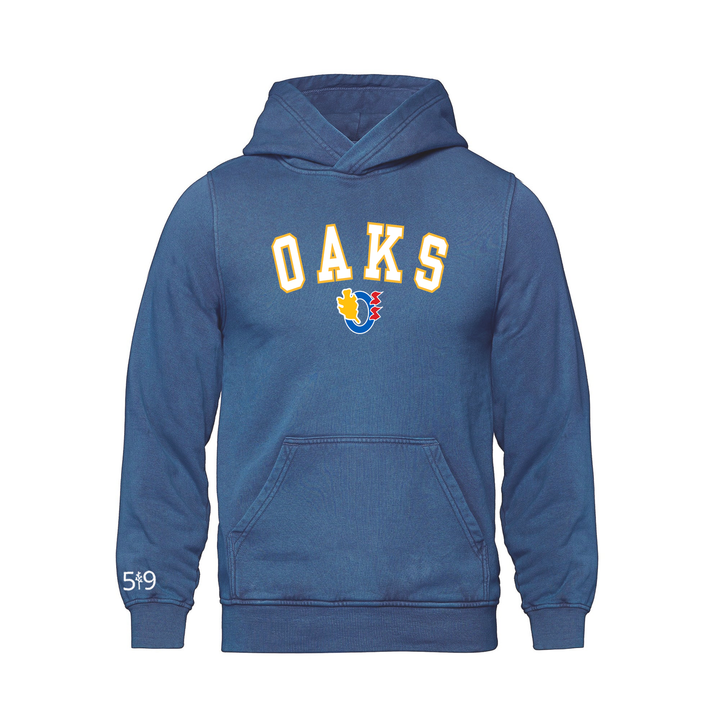 OAKS VARSITY RETRO HOODIE (UNISEX)