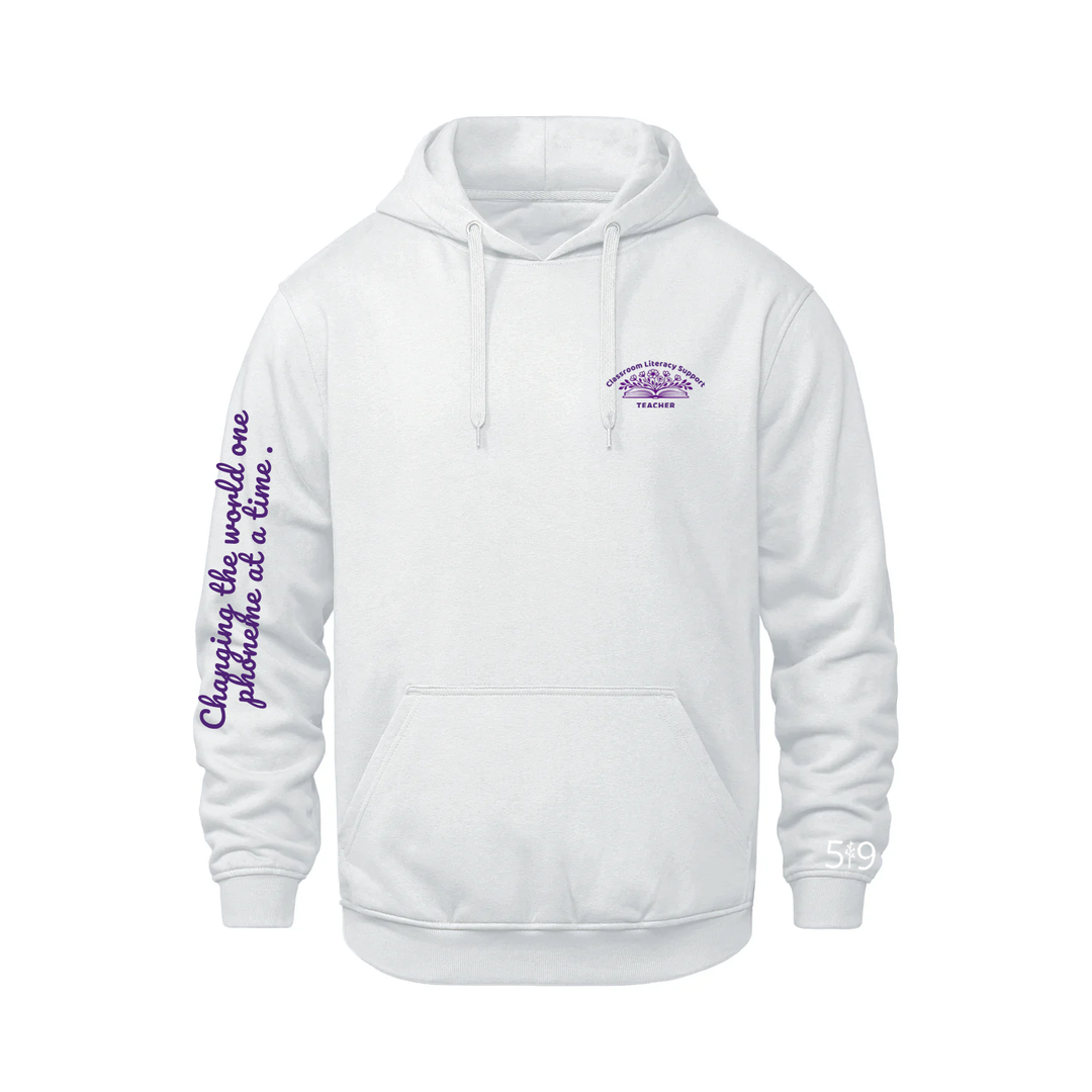 ONE PHONEME AT A TIME HOODIE (UNISEX)