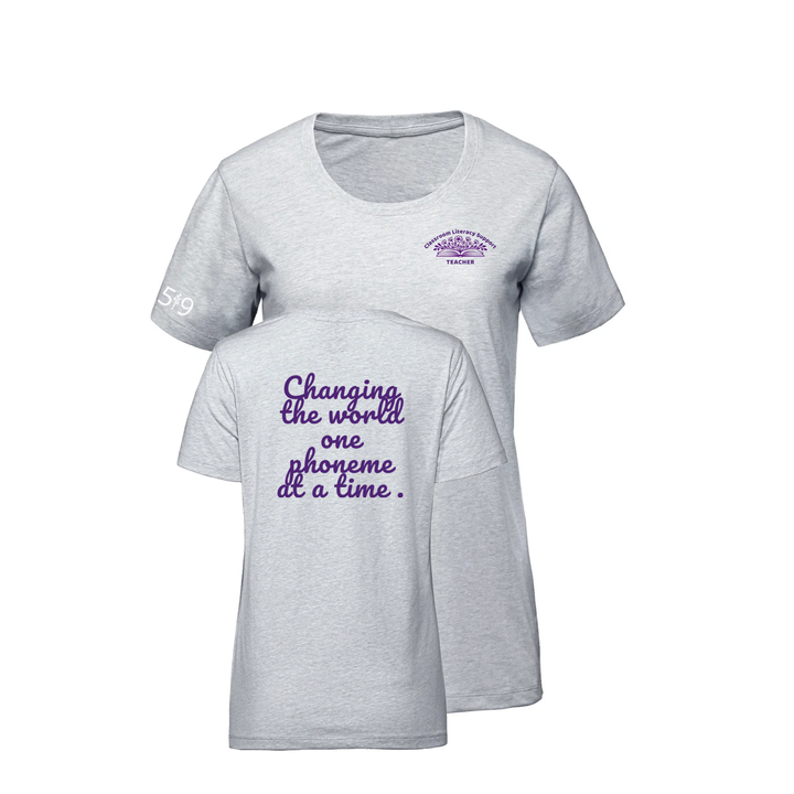 ONE PHONEME AT A TIME PREMIUM TEE (WOMENS)