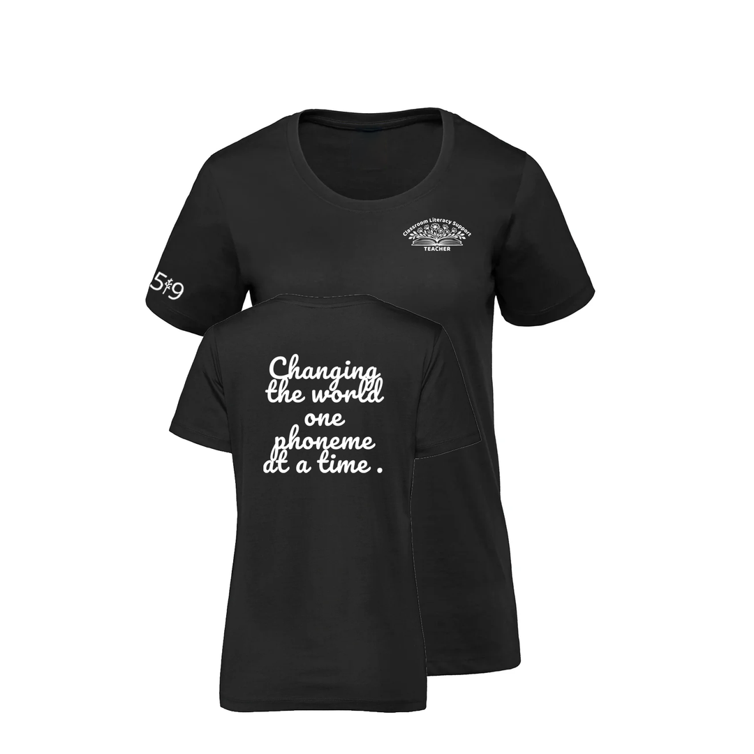 ONE PHONEME AT A TIME PREMIUM TEE (WOMENS)
