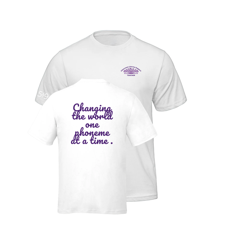 ONE PHONEME AT A TIME TEE (MENS)