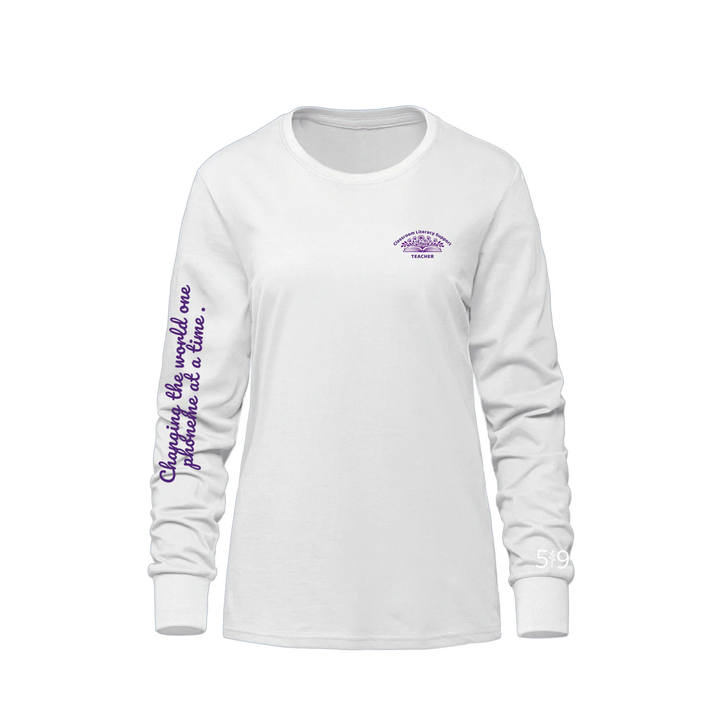 ONE PHONEME AT A TIME LONG SLEEVE (WOMENS)