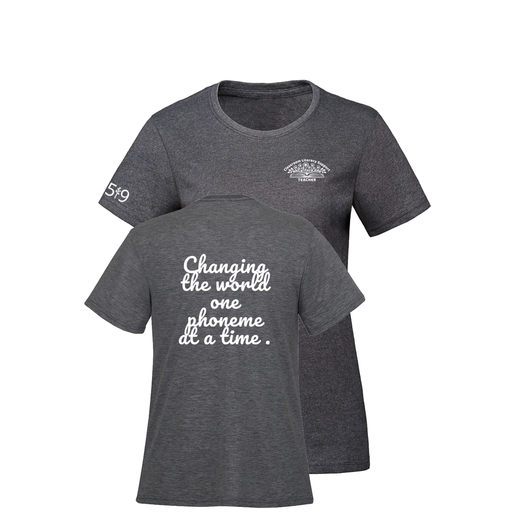 ONE PHONEME AT A TIME TEE (WOMENS)