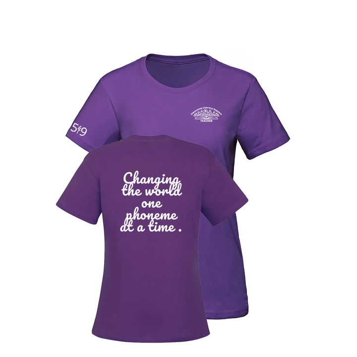 ONE PHONEME AT A TIME TEE (WOMENS)