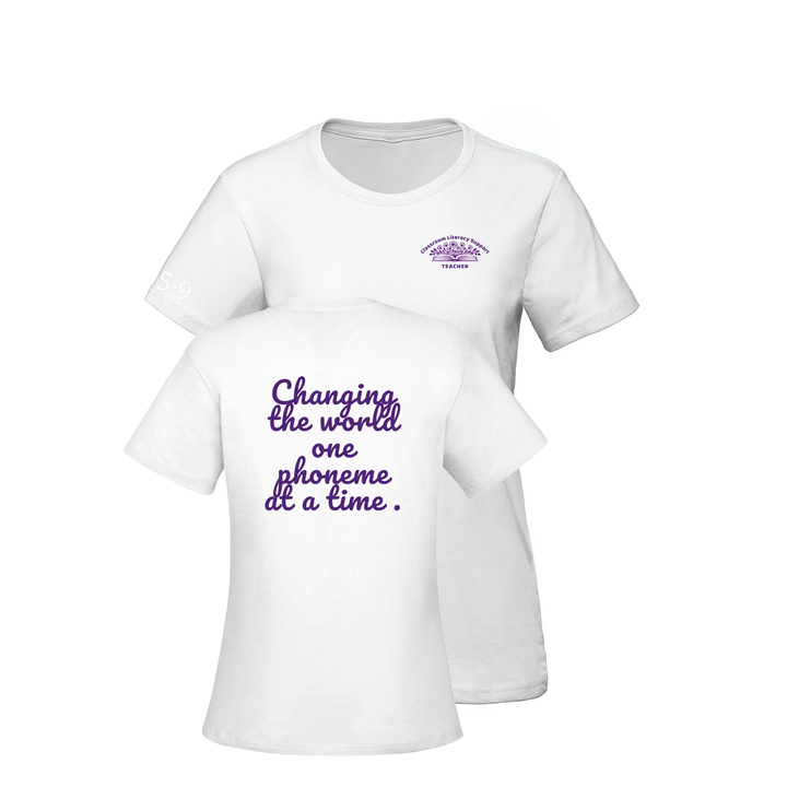 ONE PHONEME AT A TIME TEE (WOMENS)