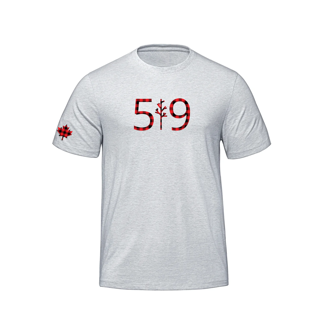 BUFFALO PLAID PREMIUM TEE (MENS)