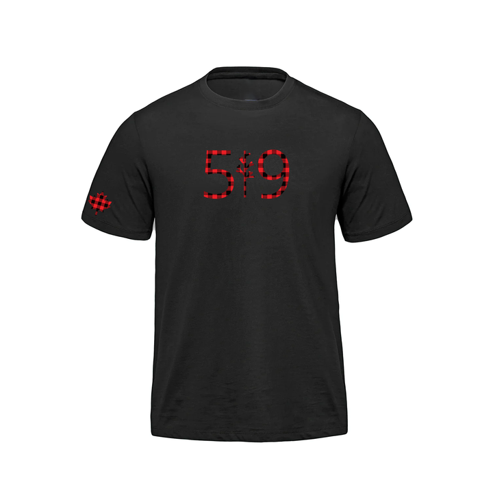 BUFFALO PLAID PREMIUM TEE (MENS)