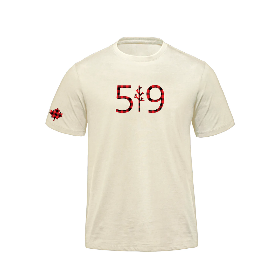 BUFFALO PLAID PREMIUM TEE (MENS)