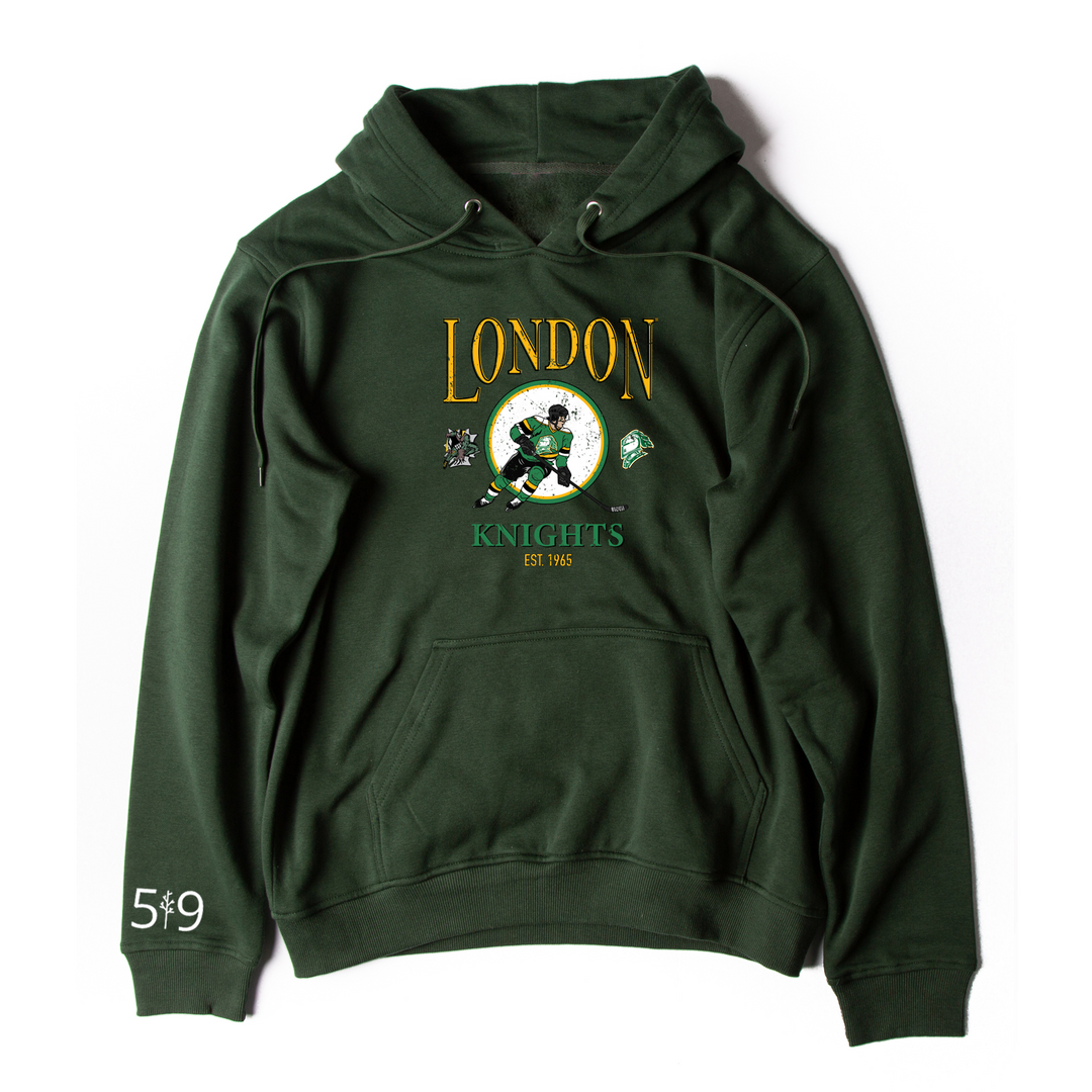 KNIGHTS VINTAGE PLAYER HOODIE (UNISEX)