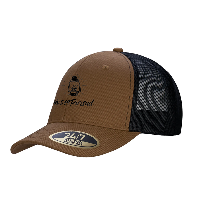 519 PURSUIT EMBROIDERED TRUCKER CAP