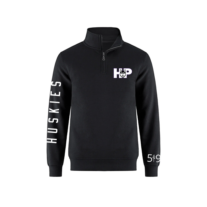 HURON PARK SLEEVE LOGO 1/4 ZIP (UNISEX)