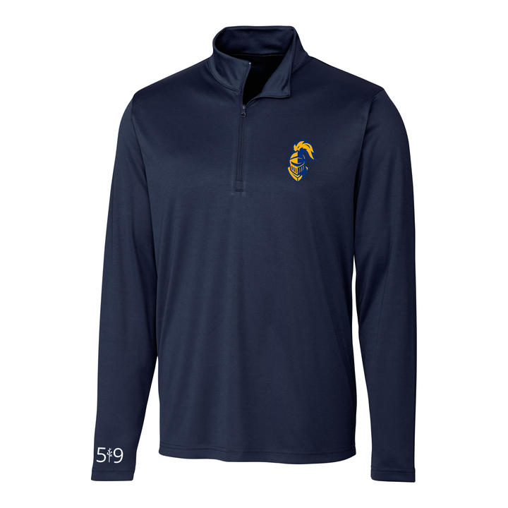 BEAL EMBROIDERED ATHLETIC 1/4 ZIP (MENS)