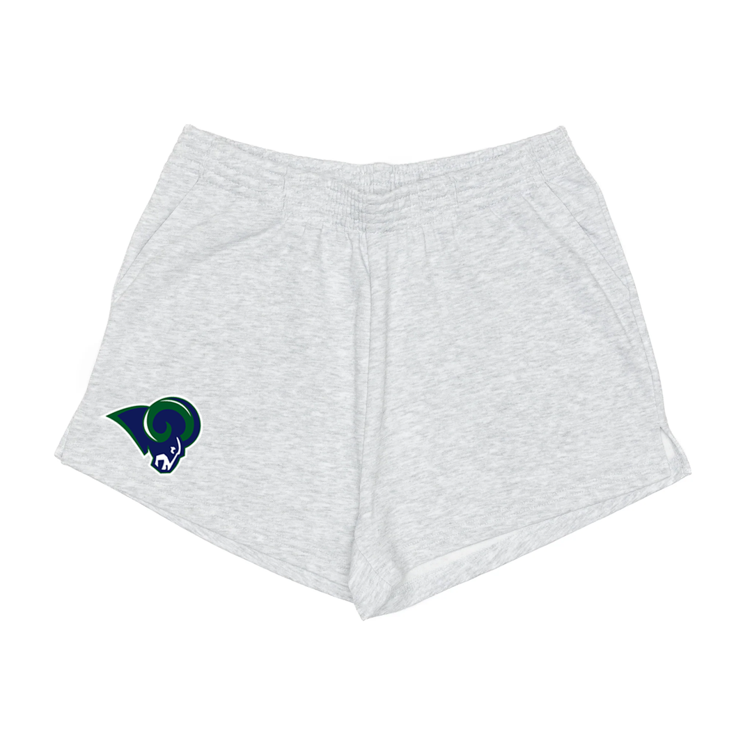 RAMS EMBROIDERED SWEAT SHORTS WOMENS
