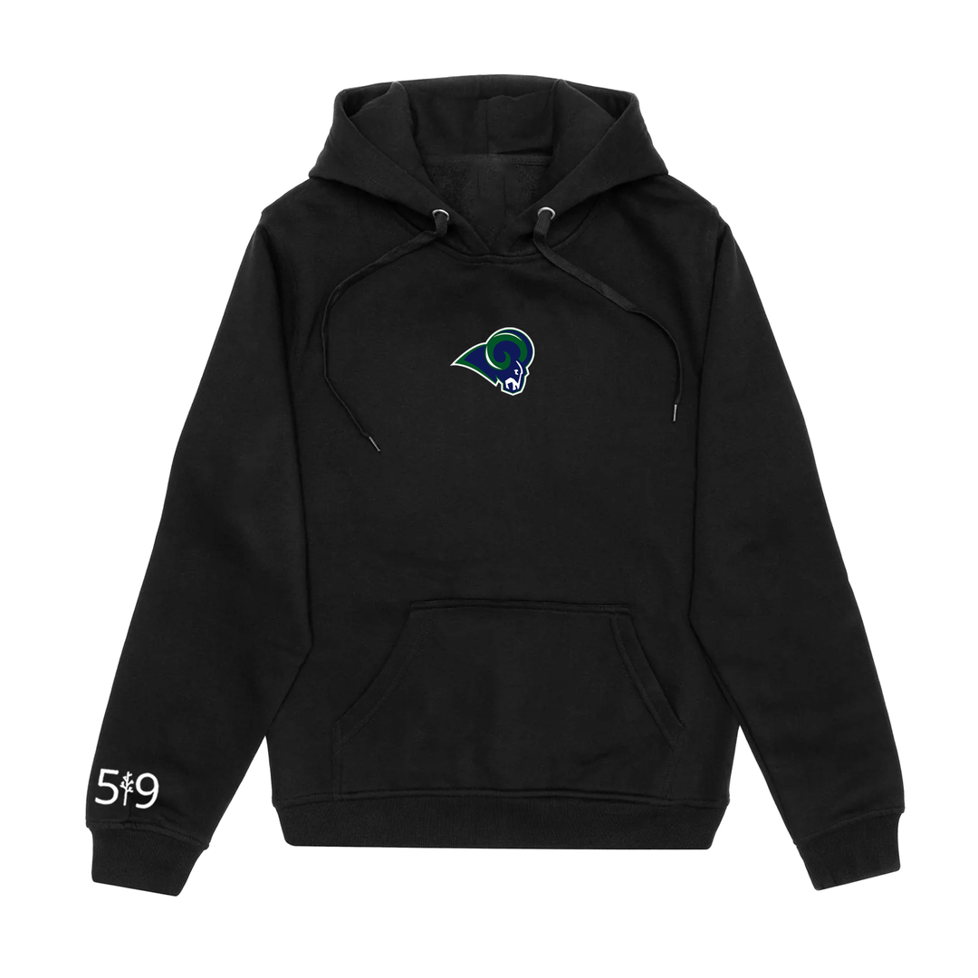 LAURIER EMBROIDERED HOODIE (UNISEX)