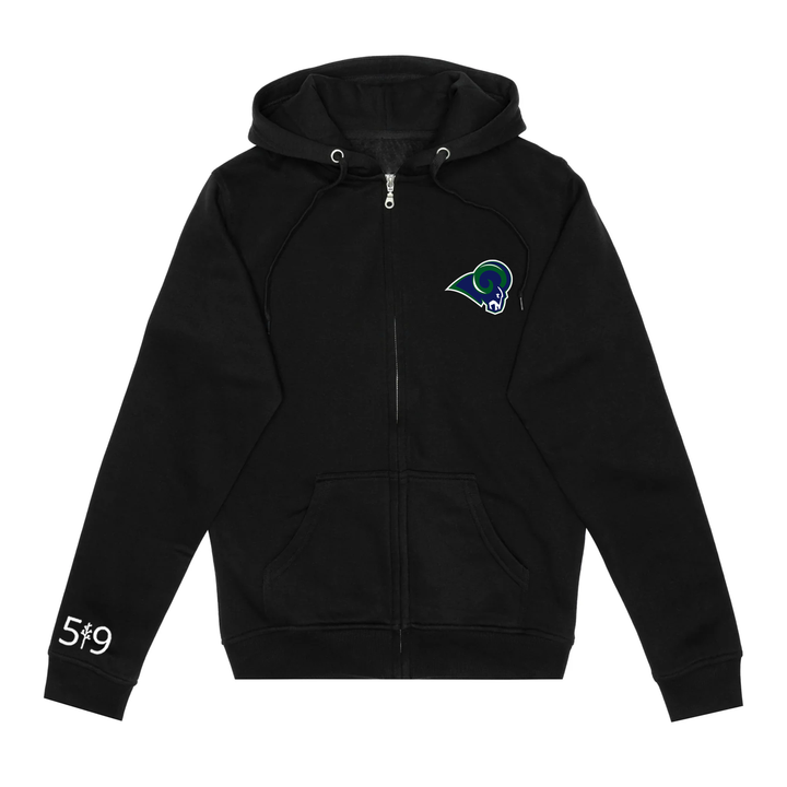 LAURIER EMBROIDERED ZIP-UP (UNISEX)