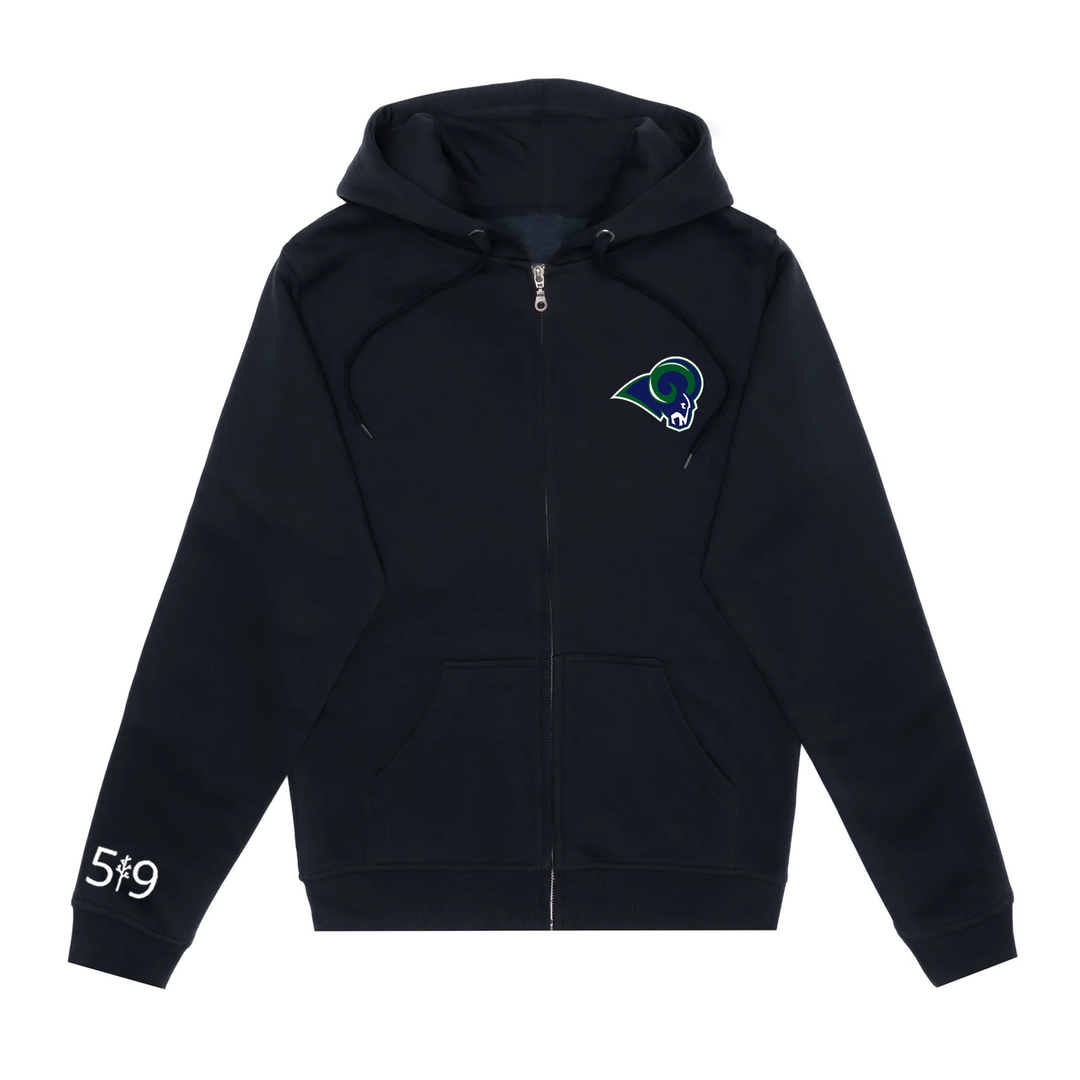 LAURIER EMBROIDERED ZIP-UP (UNISEX)