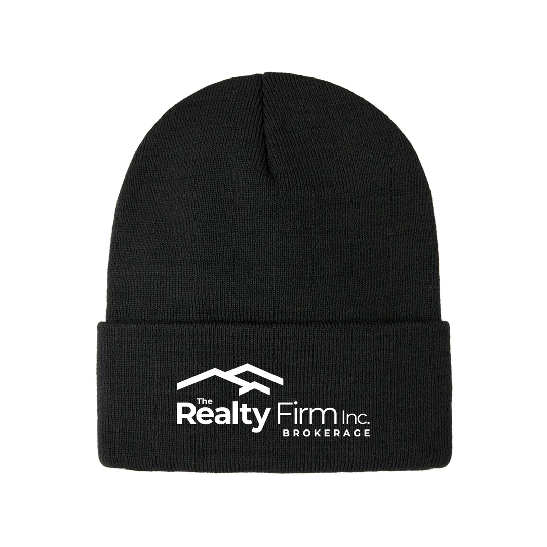 THE REALTY FIRM INC EMBROIDERED TOQUE