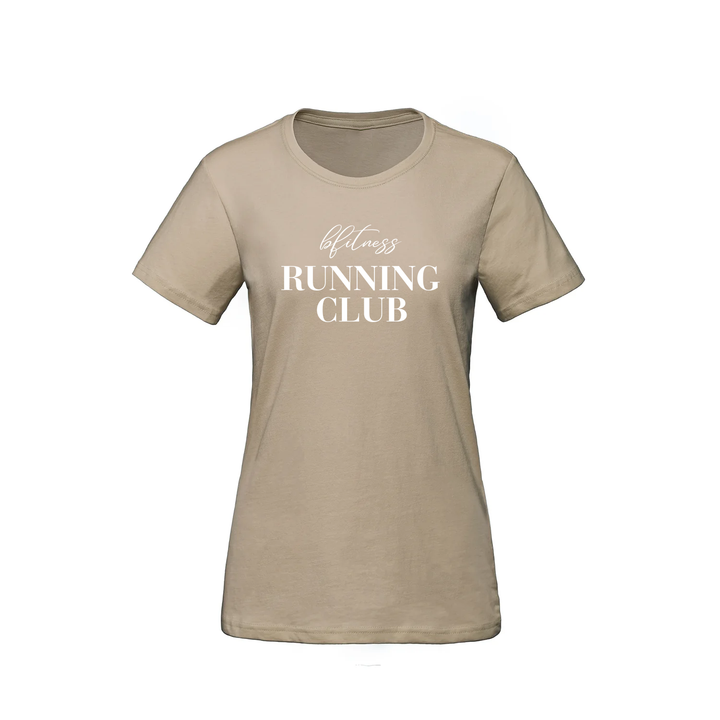 BFITNESS RUNNING CLUB TEE (WOMENS)