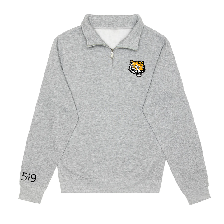 SAUNDERS EMBROIDERED 1/4 ZIP (UNISEX)
