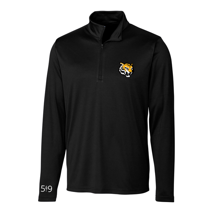 SAUNDERS EMBROIDERED ATHLETIC 1/4 ZIP (MENS)