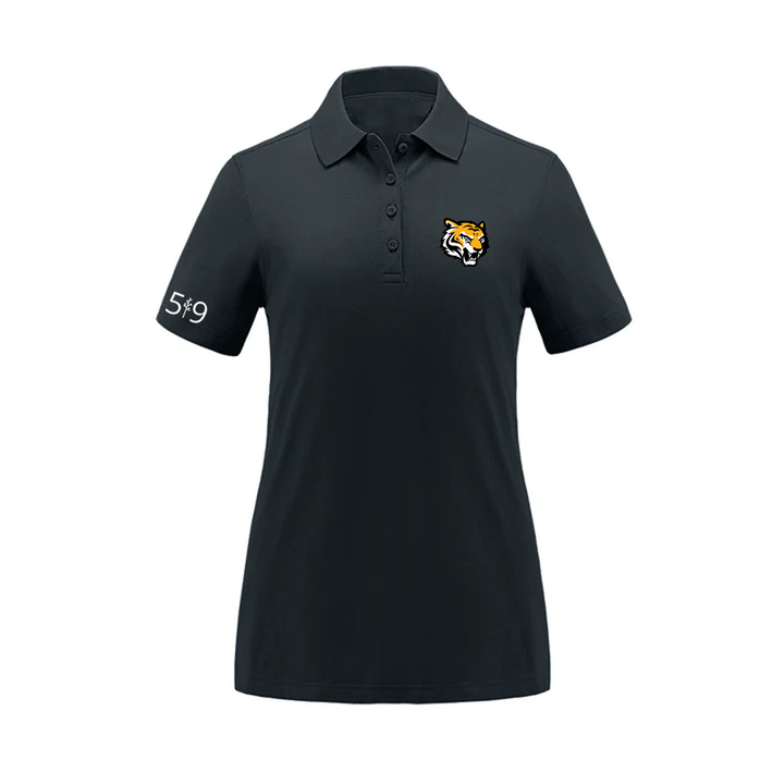 SAUNDERS EMBROIDERED PIQUE POLO (WOMENS)