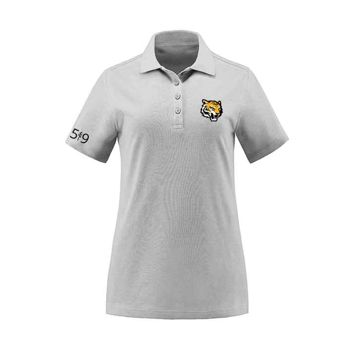 SAUNDERS EMBROIDERED PIQUE POLO (WOMENS)