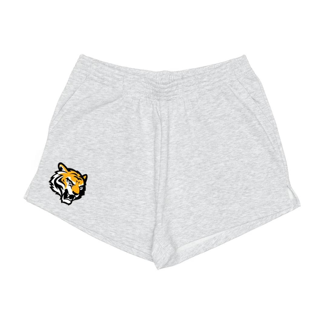 SAUNDERS EMBROIDERED SWEAT SHORTS (WOMENS)