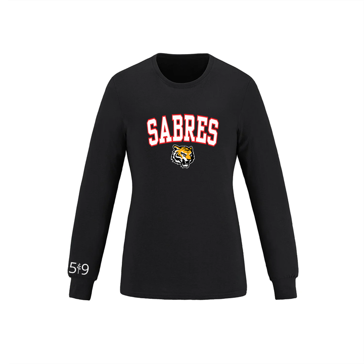 SABRES VARSITY LONG SLEEVE (WOMENS)