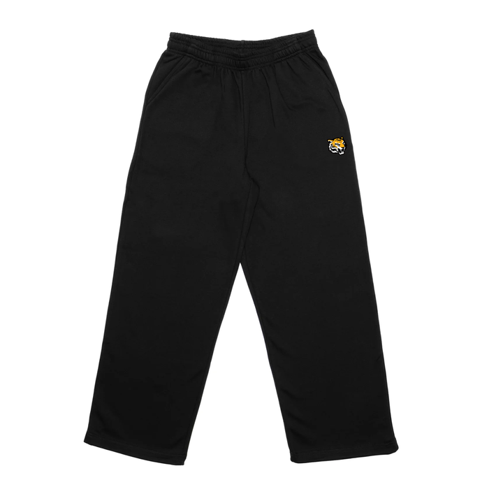 SAUNDERS EMBROIDERED WIDE LEG SWEATPANTS (UNISEX)