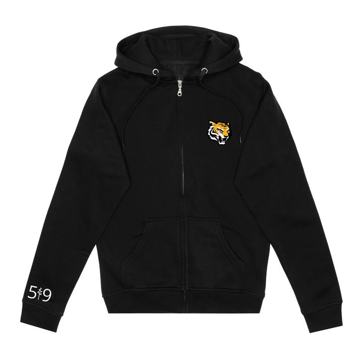 SAUNDERS EMBROIDERED ZIP-UP (UNISEX)