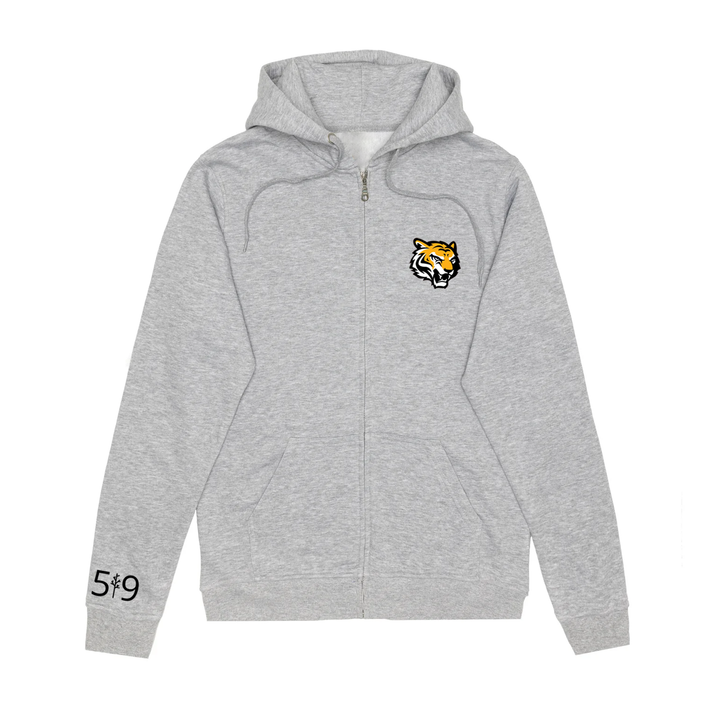 SAUNDERS EMBROIDERED ZIP-UP (UNISEX)