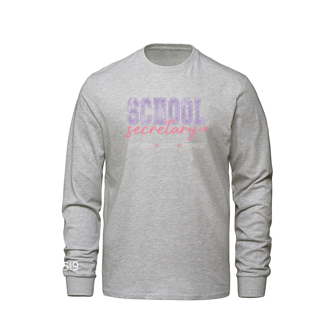 SECRETARY VARSITY LONG SLEEVE (MENS)