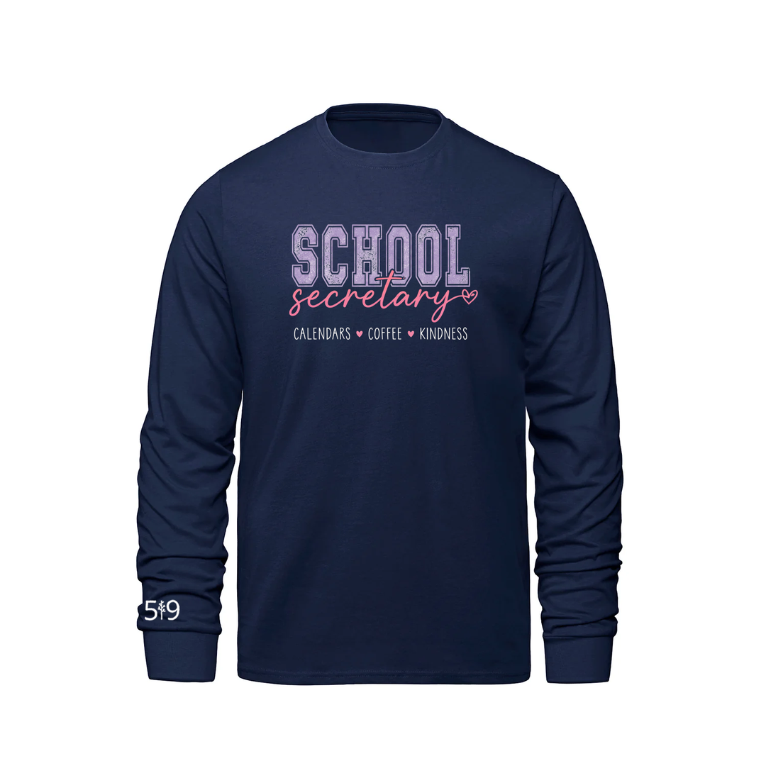 SECRETARY VARSITY LONG SLEEVE (MENS)