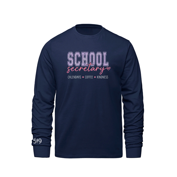 SECRETARY VARSITY LONG SLEEVE (MENS)