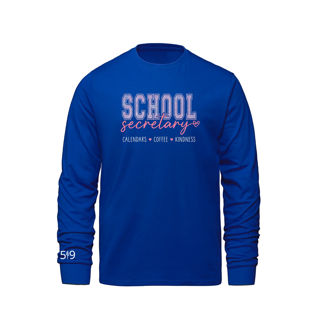 SECRETARY VARSITY LONG SLEEVE (MENS)