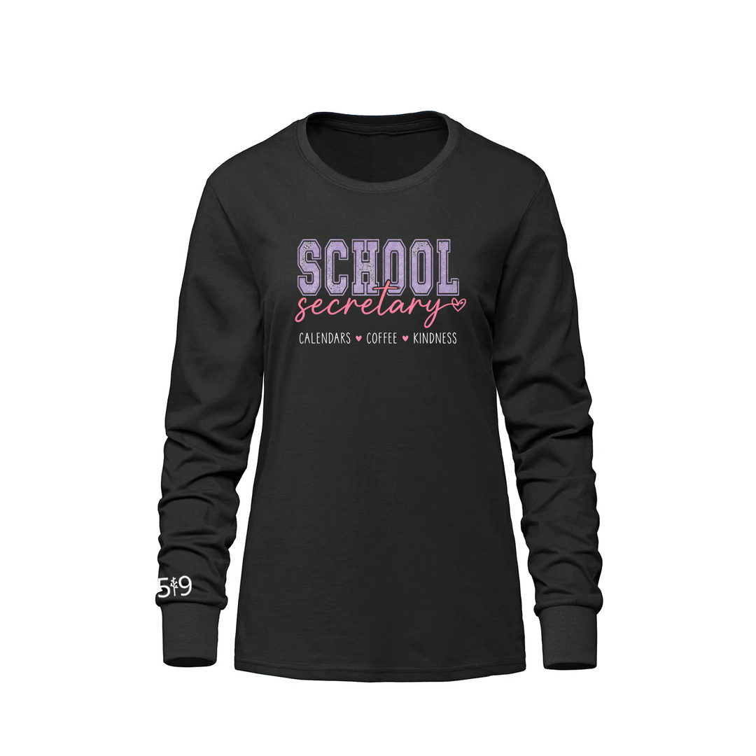 SECRETARY VARSITY LONG SLEEVE (WOMENS)