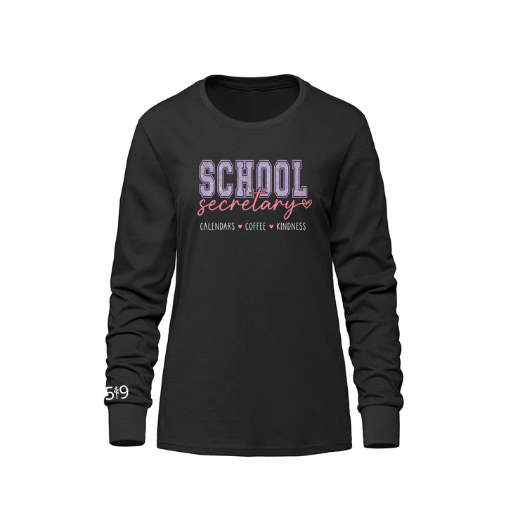 SECRETARY VARSITY LONG SLEEVE (WOMENS)