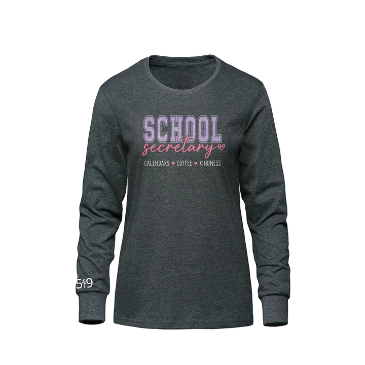 SECRETARY VARSITY LONG SLEEVE (WOMENS)