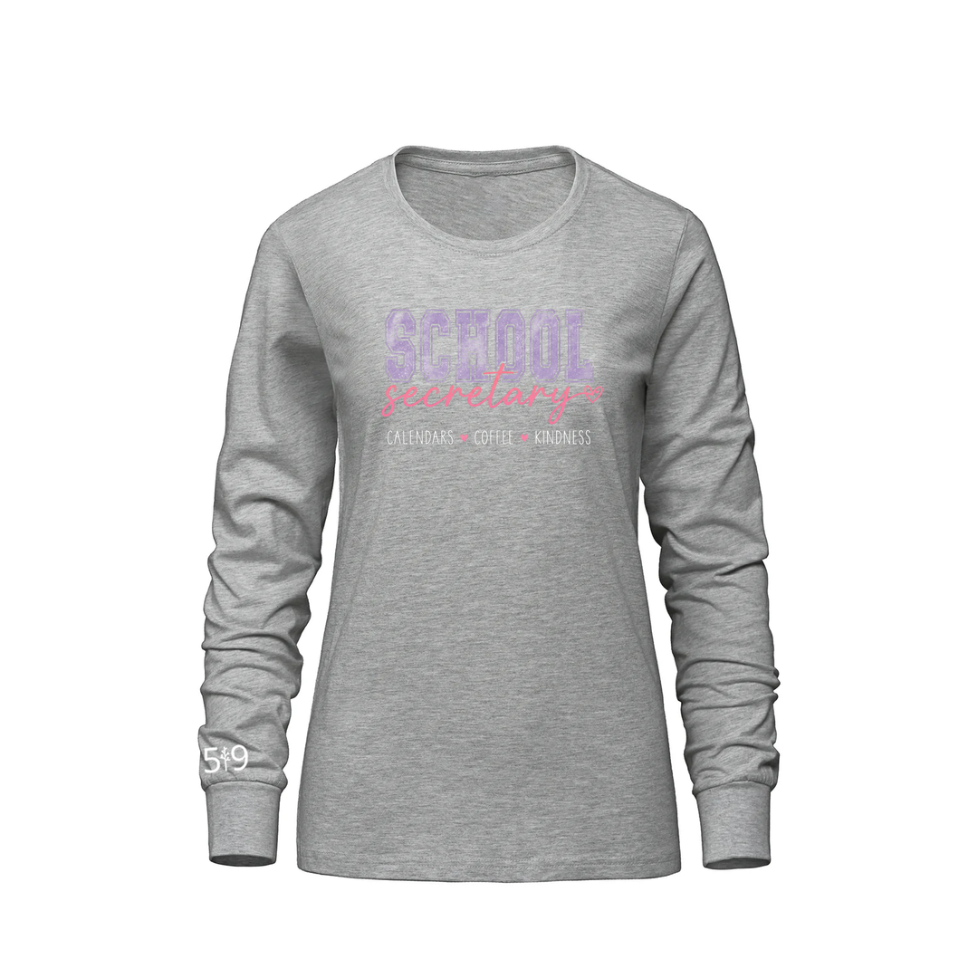 SECRETARY VARSITY LONG SLEEVE (WOMENS)