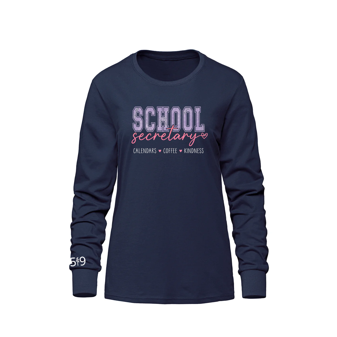 SECRETARY VARSITY LONG SLEEVE (WOMENS)