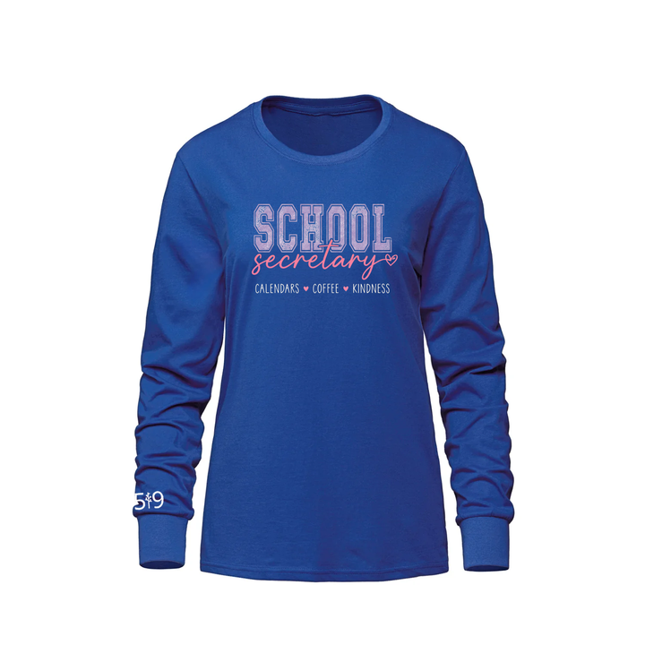 SECRETARY VARSITY LONG SLEEVE (WOMENS)