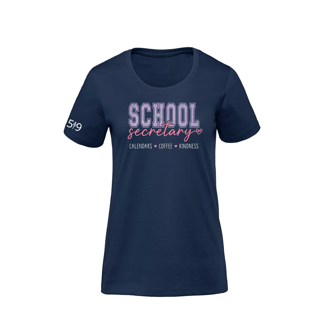 SECRETARY VARSITY PREMIUM TEE (WOMENS)