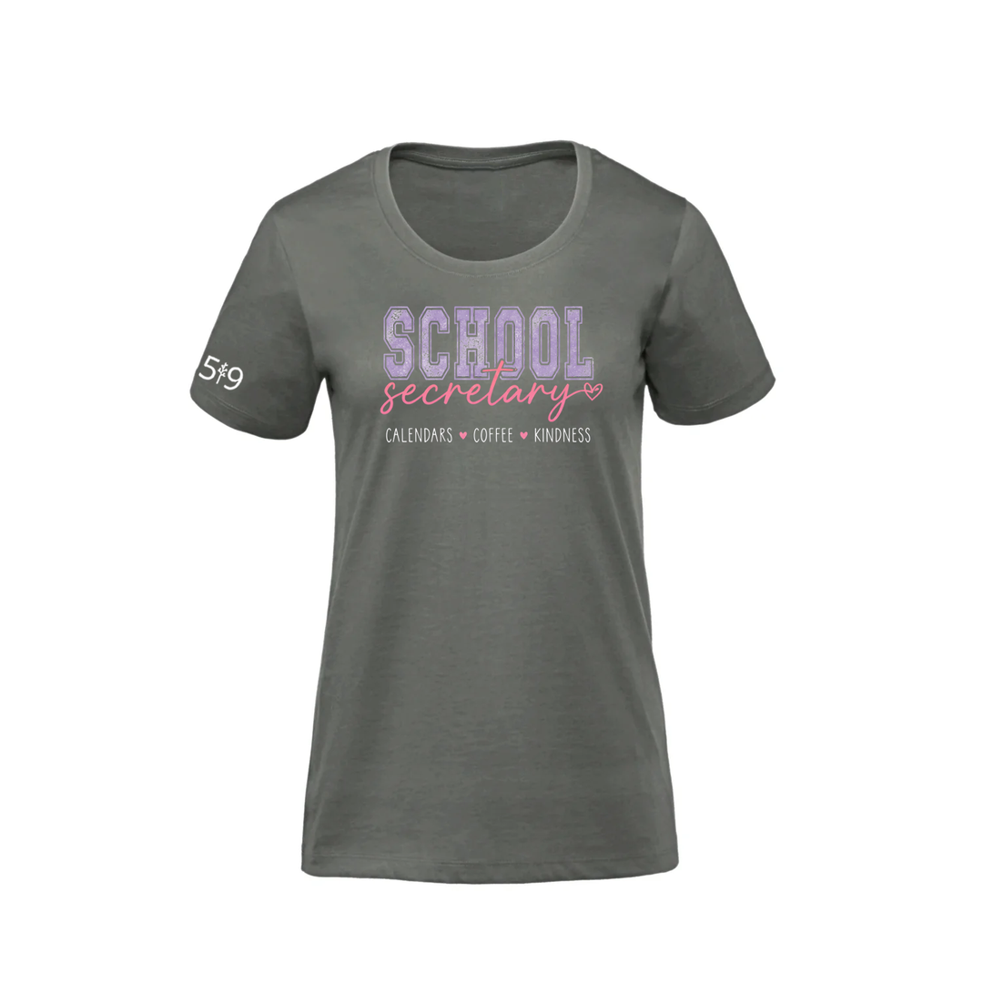 SECRETARY VARSITY PREMIUM TEE (WOMENS)