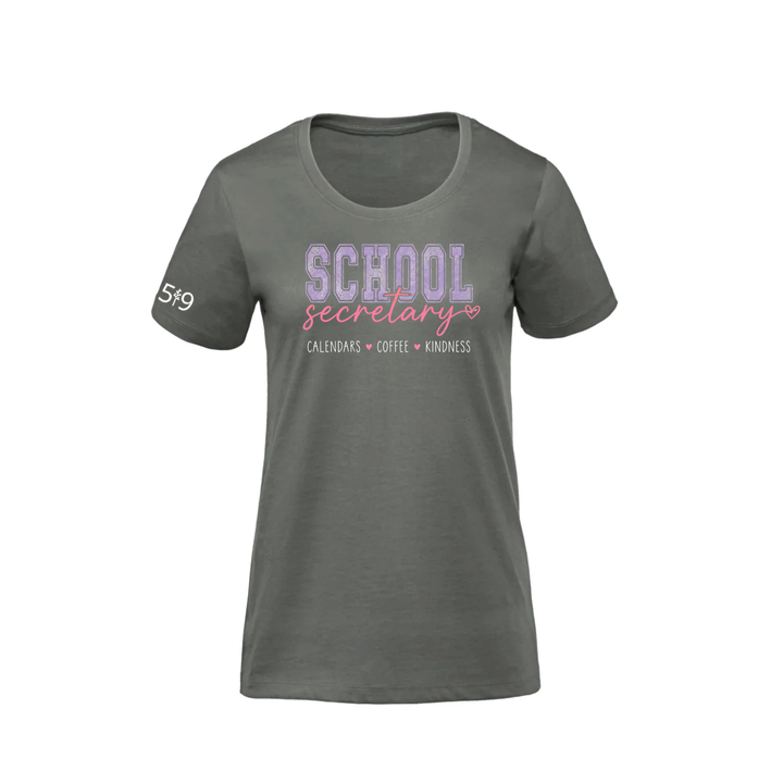 SECRETARY VARSITY PREMIUM TEE (WOMENS)